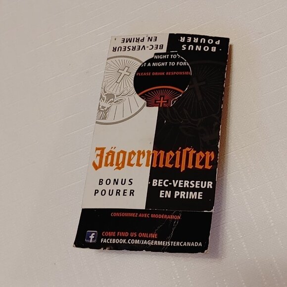 Jägermeister Pourer Brand New In Package Stag Head Spout Shots - Picture 2 of 5